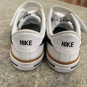 Size 2.5 (PS) - Nike Court Legacy Low White Desert Ochre